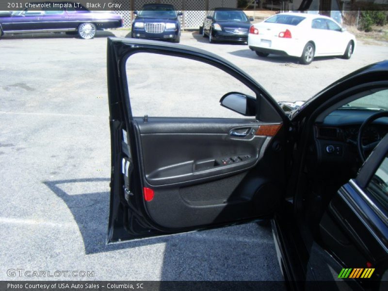 Black / Gray 2011 Chevrolet Impala LT