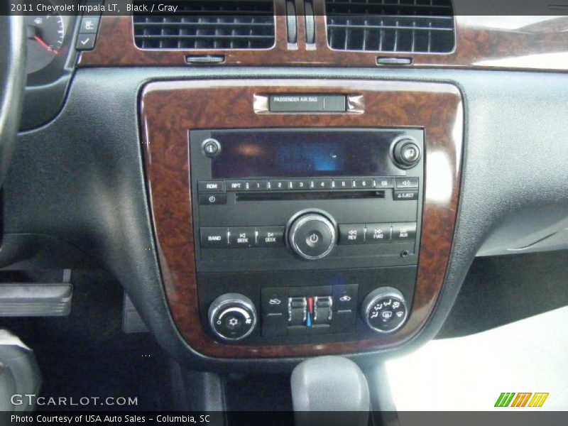 Black / Gray 2011 Chevrolet Impala LT