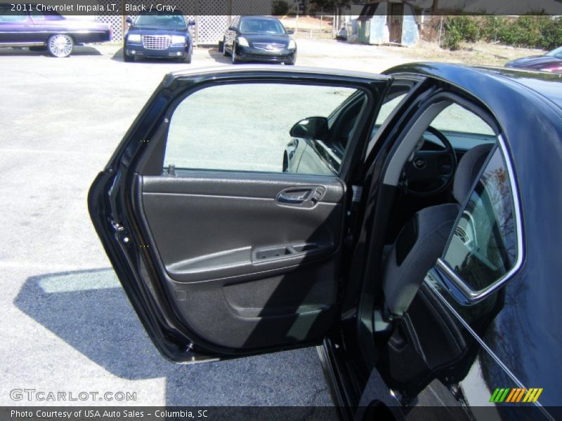 Black / Gray 2011 Chevrolet Impala LT