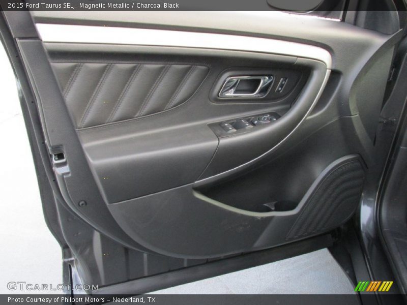 Magnetic Metallic / Charcoal Black 2015 Ford Taurus SEL