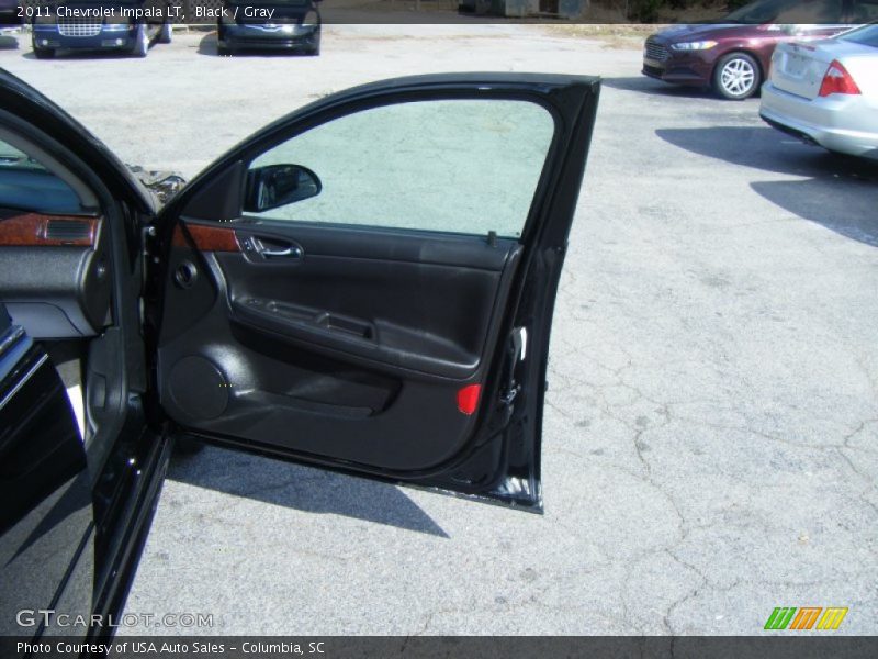 Black / Gray 2011 Chevrolet Impala LT