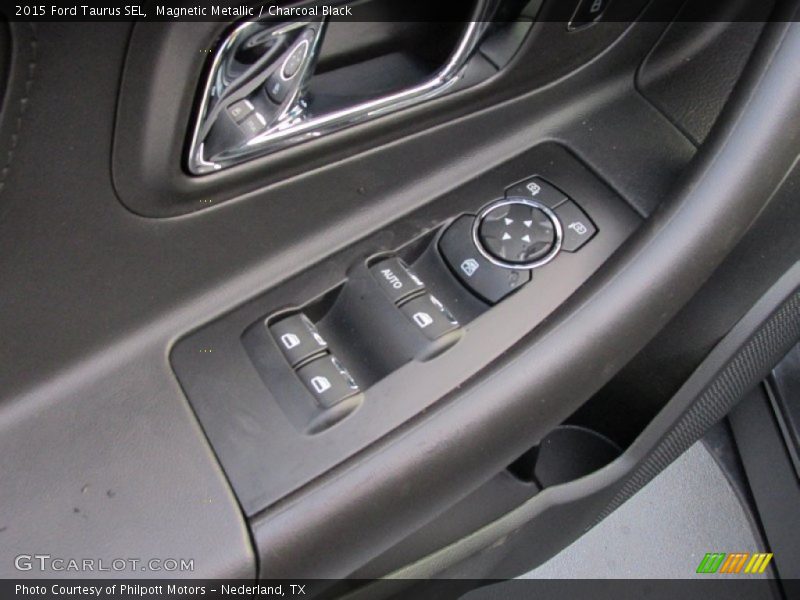 Magnetic Metallic / Charcoal Black 2015 Ford Taurus SEL