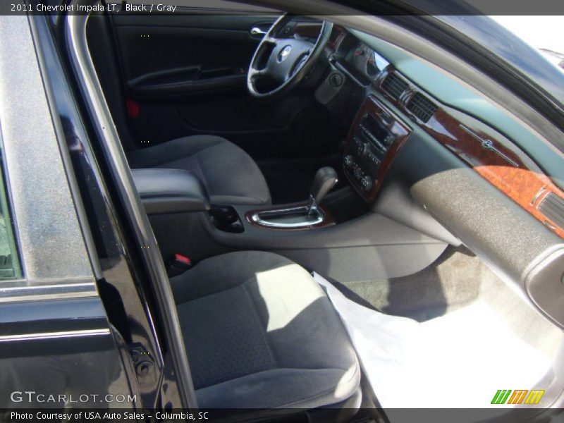 Black / Gray 2011 Chevrolet Impala LT