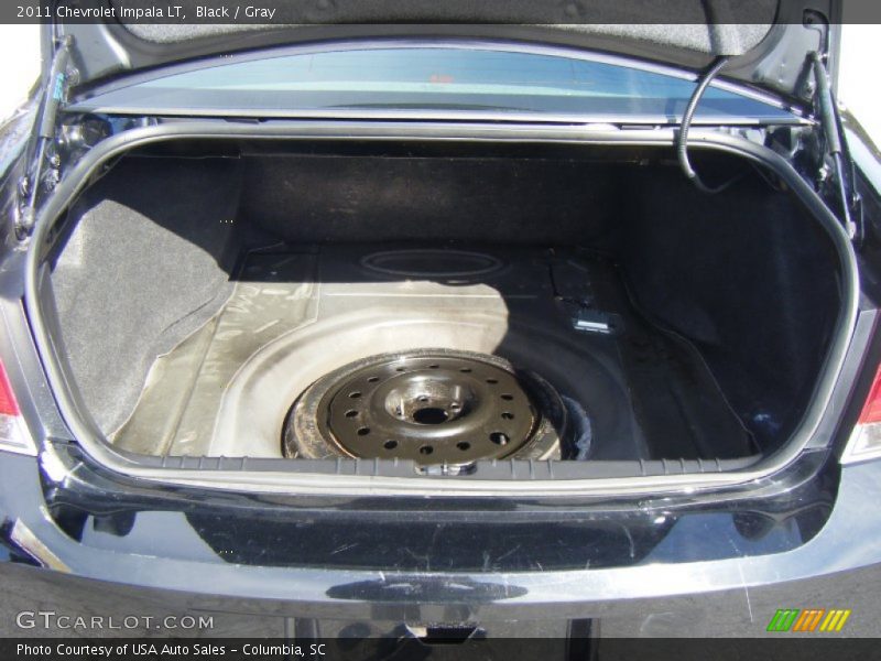 Black / Gray 2011 Chevrolet Impala LT