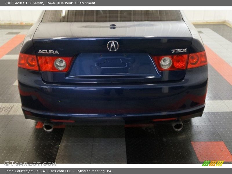 Royal Blue Pearl / Parchment 2006 Acura TSX Sedan
