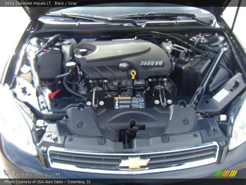 Black / Gray 2011 Chevrolet Impala LT