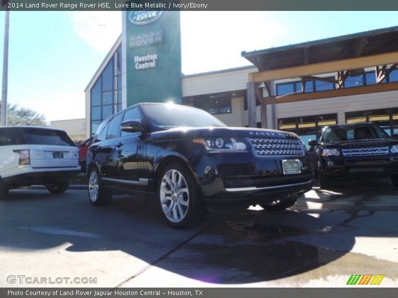 Loire Blue Metallic / Ivory/Ebony 2014 Land Rover Range Rover HSE