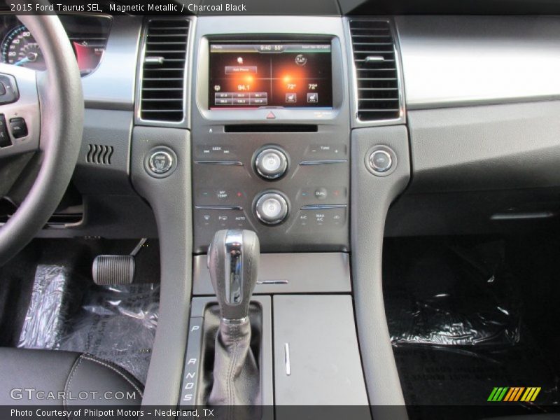 Magnetic Metallic / Charcoal Black 2015 Ford Taurus SEL
