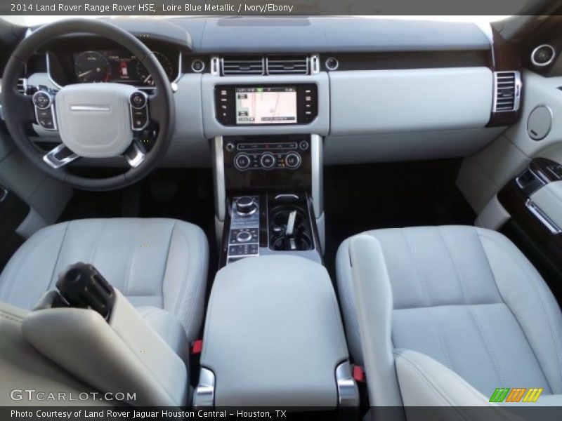 Loire Blue Metallic / Ivory/Ebony 2014 Land Rover Range Rover HSE
