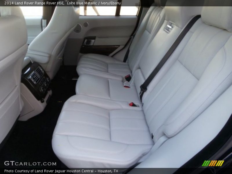 Rear Seat of 2014 Range Rover HSE