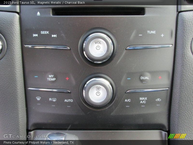 Magnetic Metallic / Charcoal Black 2015 Ford Taurus SEL