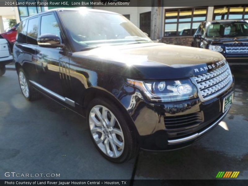 Loire Blue Metallic / Ivory/Ebony 2014 Land Rover Range Rover HSE