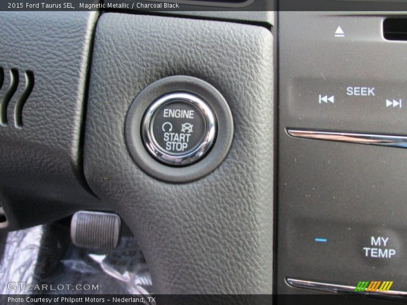 Magnetic Metallic / Charcoal Black 2015 Ford Taurus SEL