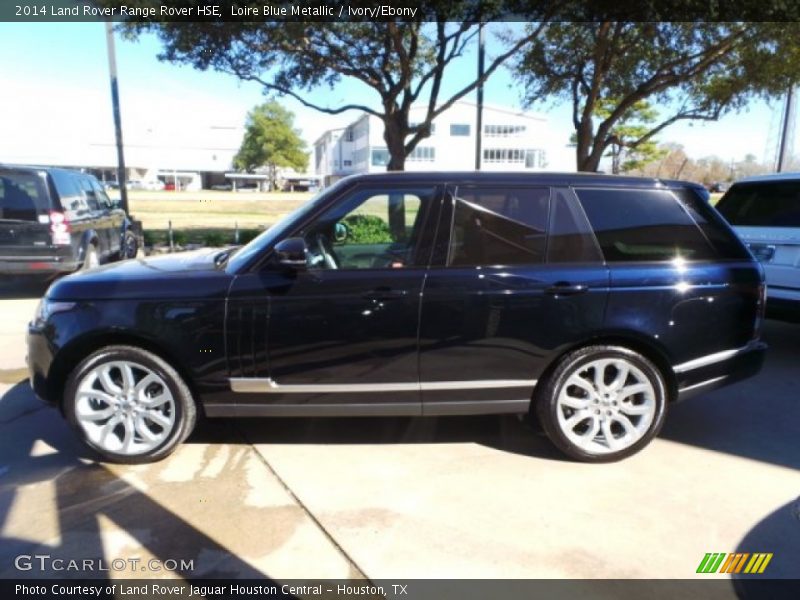 Loire Blue Metallic / Ivory/Ebony 2014 Land Rover Range Rover HSE