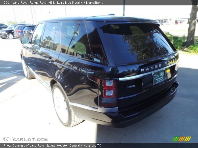 Loire Blue Metallic / Ivory/Ebony 2014 Land Rover Range Rover HSE