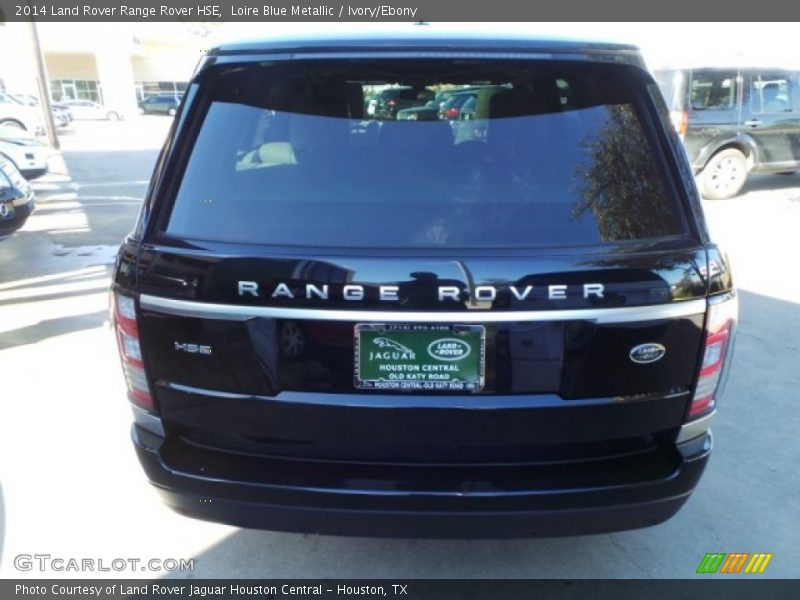 Loire Blue Metallic / Ivory/Ebony 2014 Land Rover Range Rover HSE