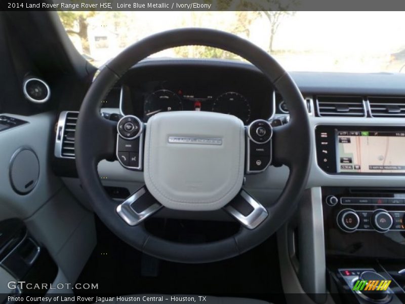 Loire Blue Metallic / Ivory/Ebony 2014 Land Rover Range Rover HSE