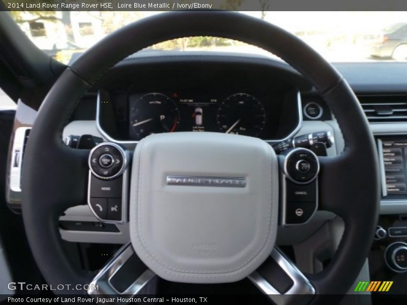Loire Blue Metallic / Ivory/Ebony 2014 Land Rover Range Rover HSE