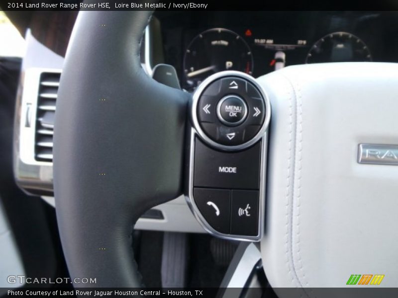 Loire Blue Metallic / Ivory/Ebony 2014 Land Rover Range Rover HSE
