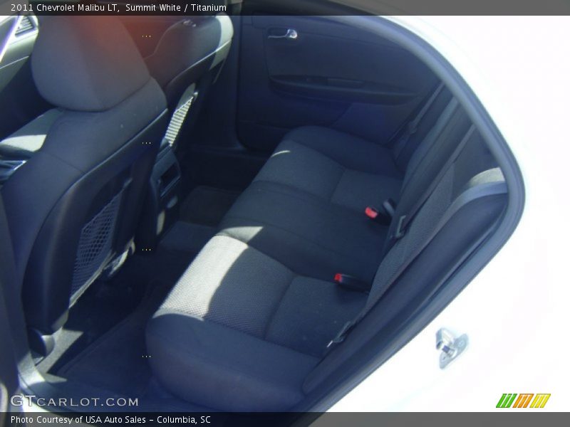 Summit White / Titanium 2011 Chevrolet Malibu LT
