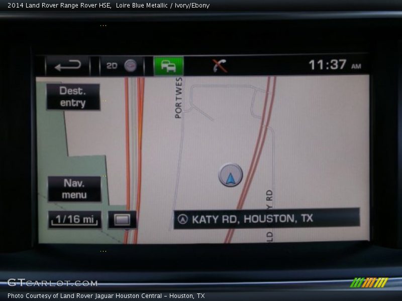 Loire Blue Metallic / Ivory/Ebony 2014 Land Rover Range Rover HSE