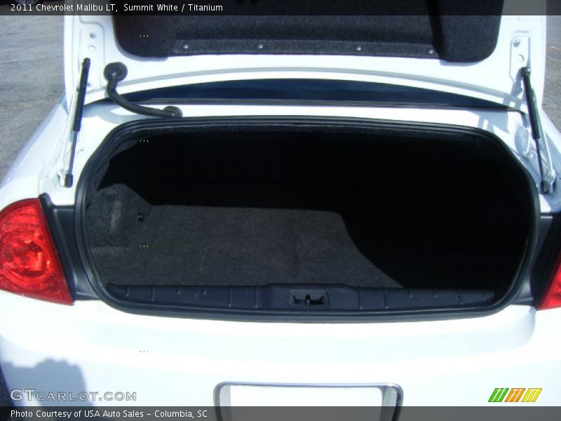 Summit White / Titanium 2011 Chevrolet Malibu LT