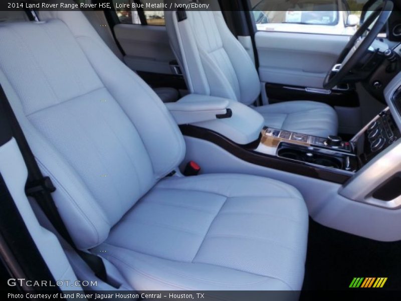 Front Seat of 2014 Range Rover HSE