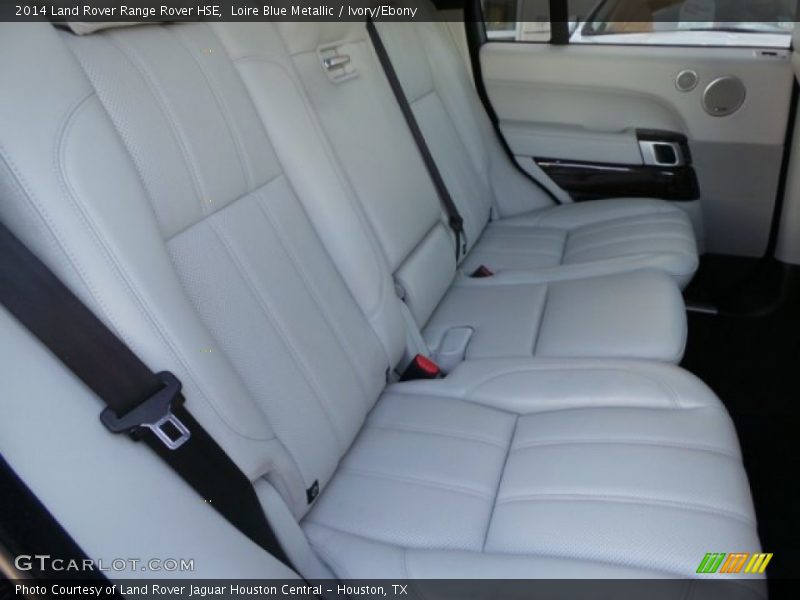 Rear Seat of 2014 Range Rover HSE