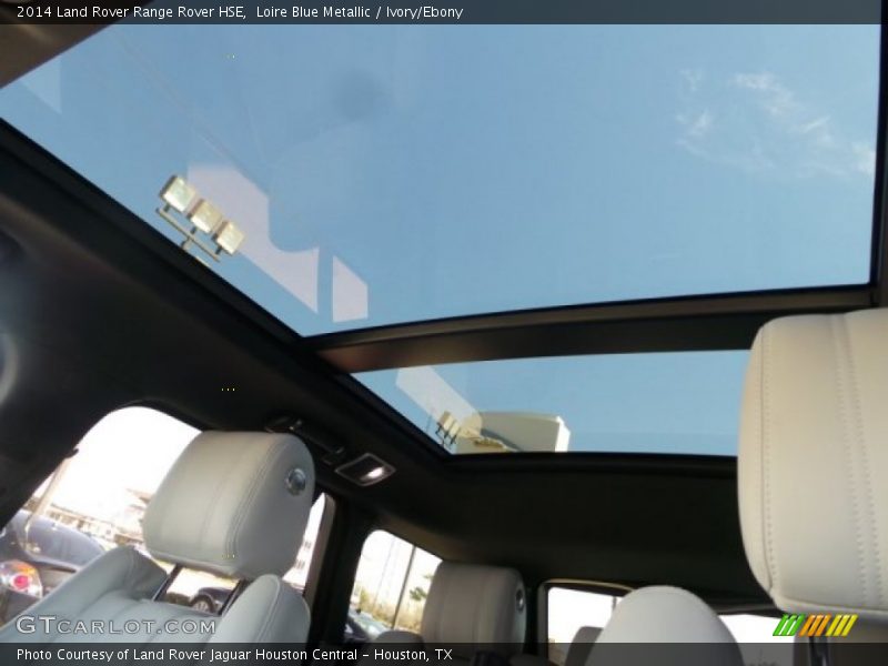 Loire Blue Metallic / Ivory/Ebony 2014 Land Rover Range Rover HSE