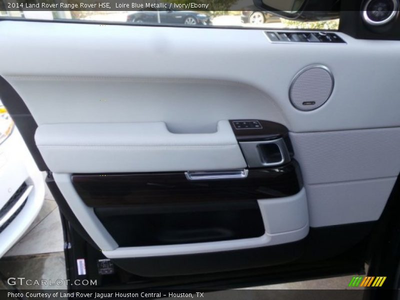 Loire Blue Metallic / Ivory/Ebony 2014 Land Rover Range Rover HSE