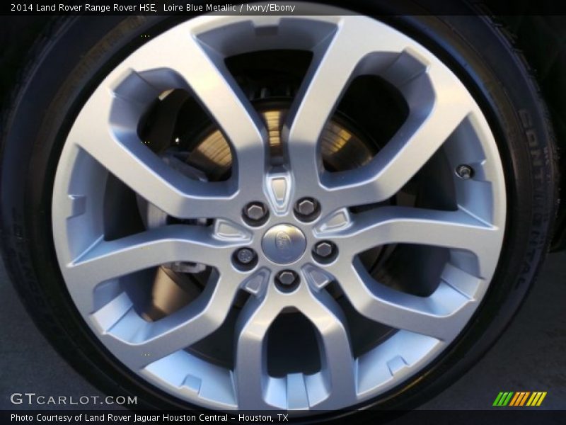 Loire Blue Metallic / Ivory/Ebony 2014 Land Rover Range Rover HSE