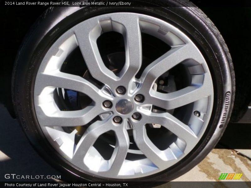 Loire Blue Metallic / Ivory/Ebony 2014 Land Rover Range Rover HSE