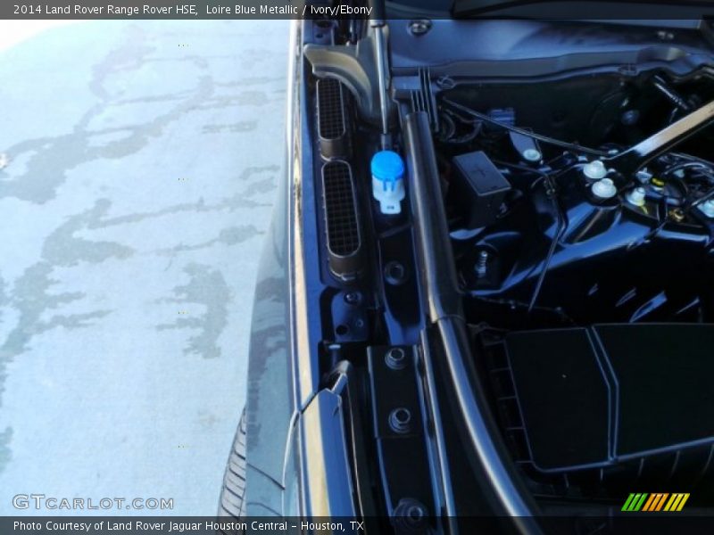 Loire Blue Metallic / Ivory/Ebony 2014 Land Rover Range Rover HSE