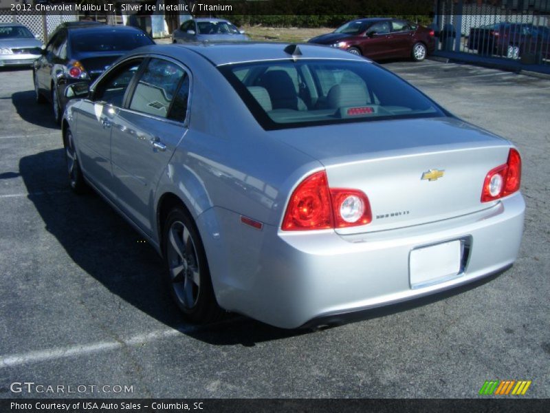 Silver Ice Metallic / Titanium 2012 Chevrolet Malibu LT