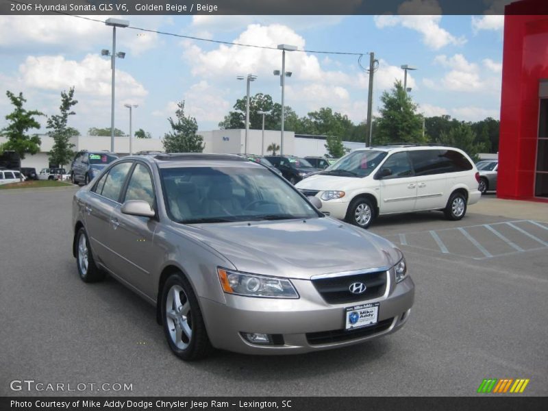 Golden Beige / Beige 2006 Hyundai Sonata GLS V6
