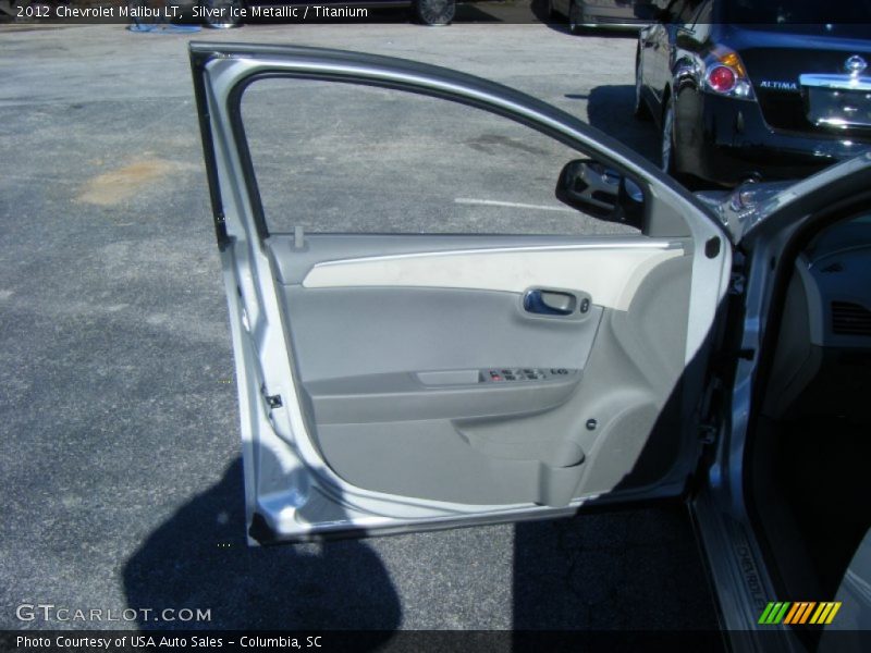 Silver Ice Metallic / Titanium 2012 Chevrolet Malibu LT
