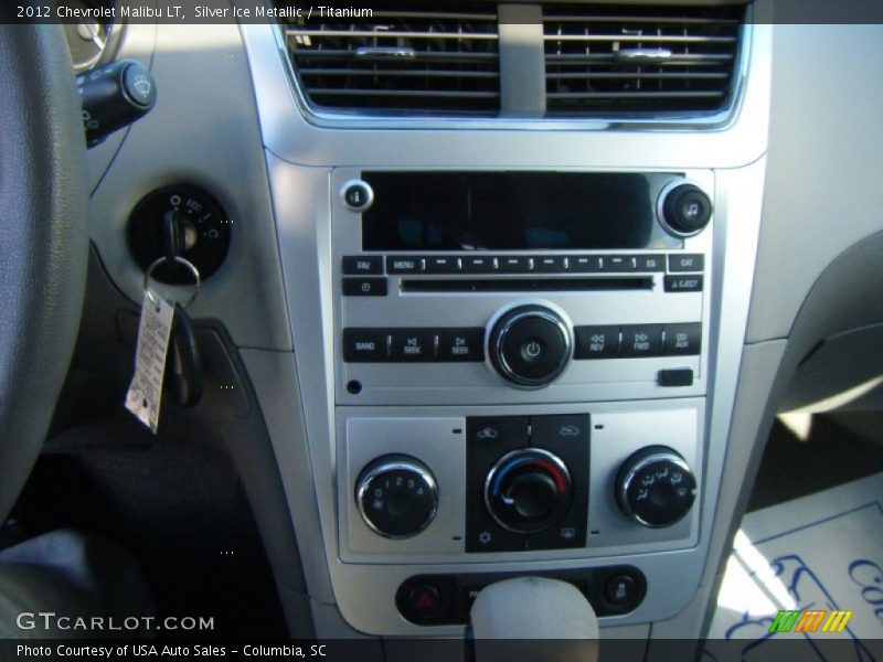 Silver Ice Metallic / Titanium 2012 Chevrolet Malibu LT