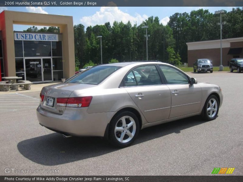 Golden Beige / Beige 2006 Hyundai Sonata GLS V6