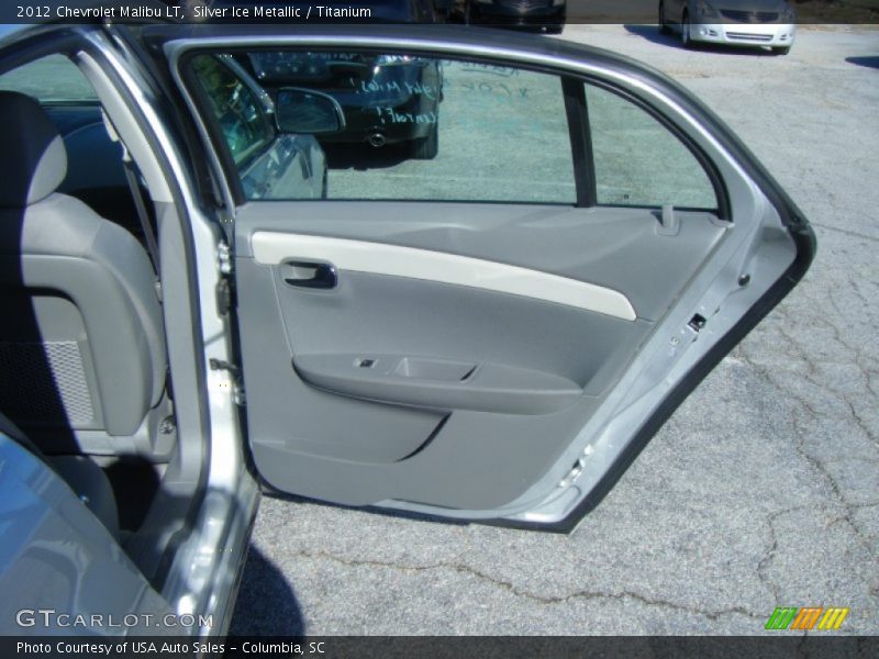 Silver Ice Metallic / Titanium 2012 Chevrolet Malibu LT