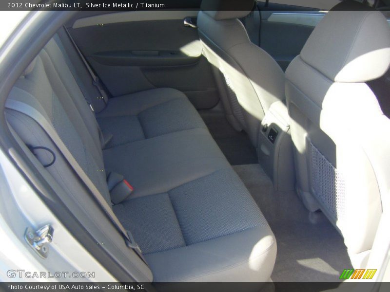 Silver Ice Metallic / Titanium 2012 Chevrolet Malibu LT