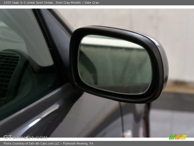 Steel Gray Metallic / Slate Gray 2005 Saab 9-3 Linear Sport Sedan
