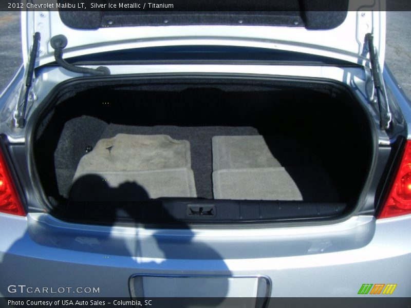 Silver Ice Metallic / Titanium 2012 Chevrolet Malibu LT