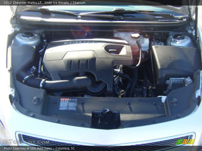 Silver Ice Metallic / Titanium 2012 Chevrolet Malibu LT