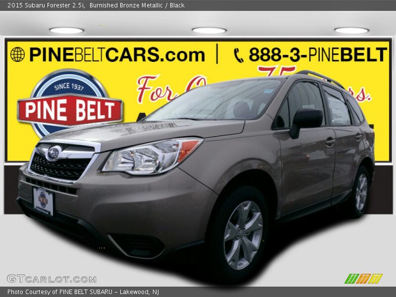 Burnished Bronze Metallic / Black 2015 Subaru Forester 2.5i