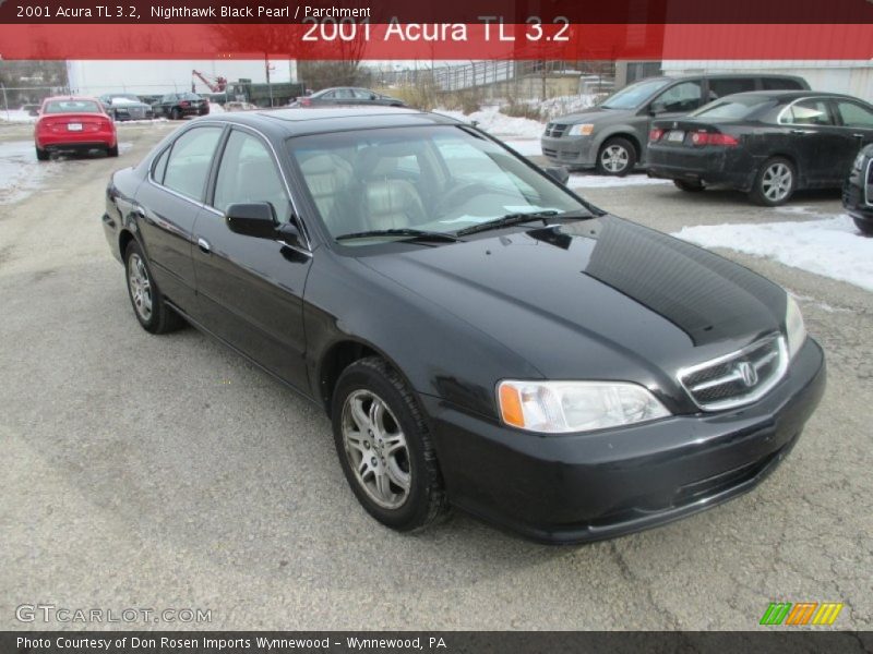 Nighthawk Black Pearl / Parchment 2001 Acura TL 3.2