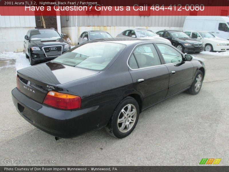 Nighthawk Black Pearl / Parchment 2001 Acura TL 3.2