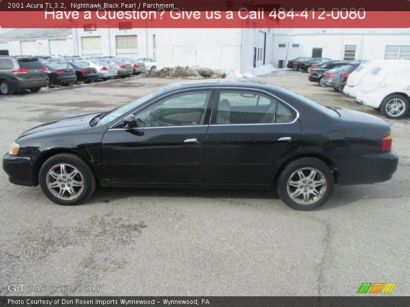 Nighthawk Black Pearl / Parchment 2001 Acura TL 3.2
