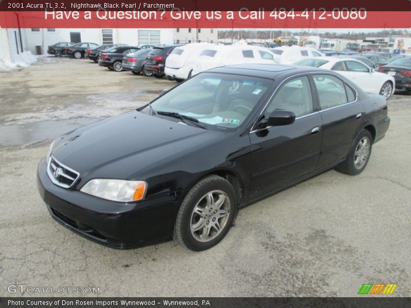 Nighthawk Black Pearl / Parchment 2001 Acura TL 3.2