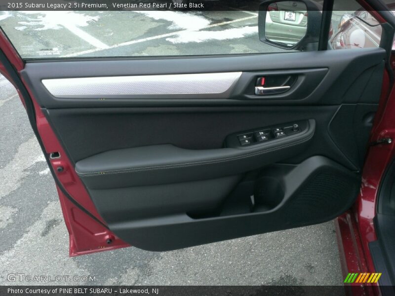 Venetian Red Pearl / Slate Black 2015 Subaru Legacy 2.5i Premium