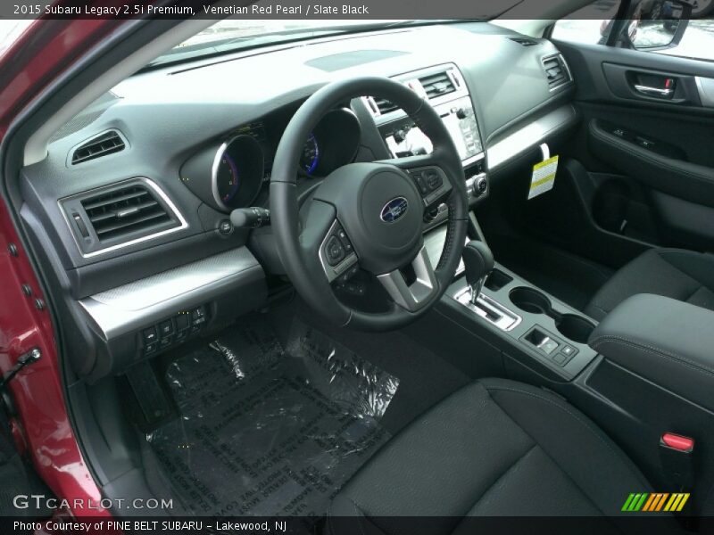 Venetian Red Pearl / Slate Black 2015 Subaru Legacy 2.5i Premium